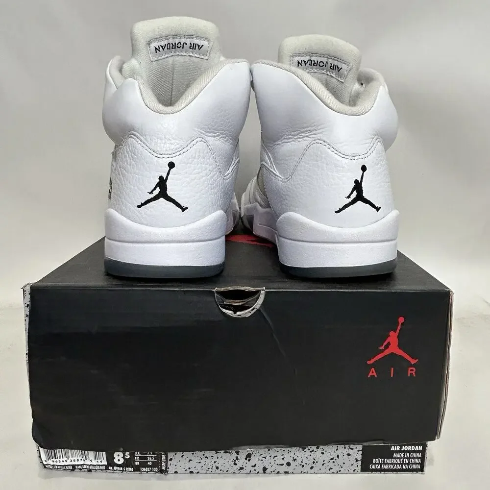 Nike Air Jordan 5 Retro OG “White Metallic”
